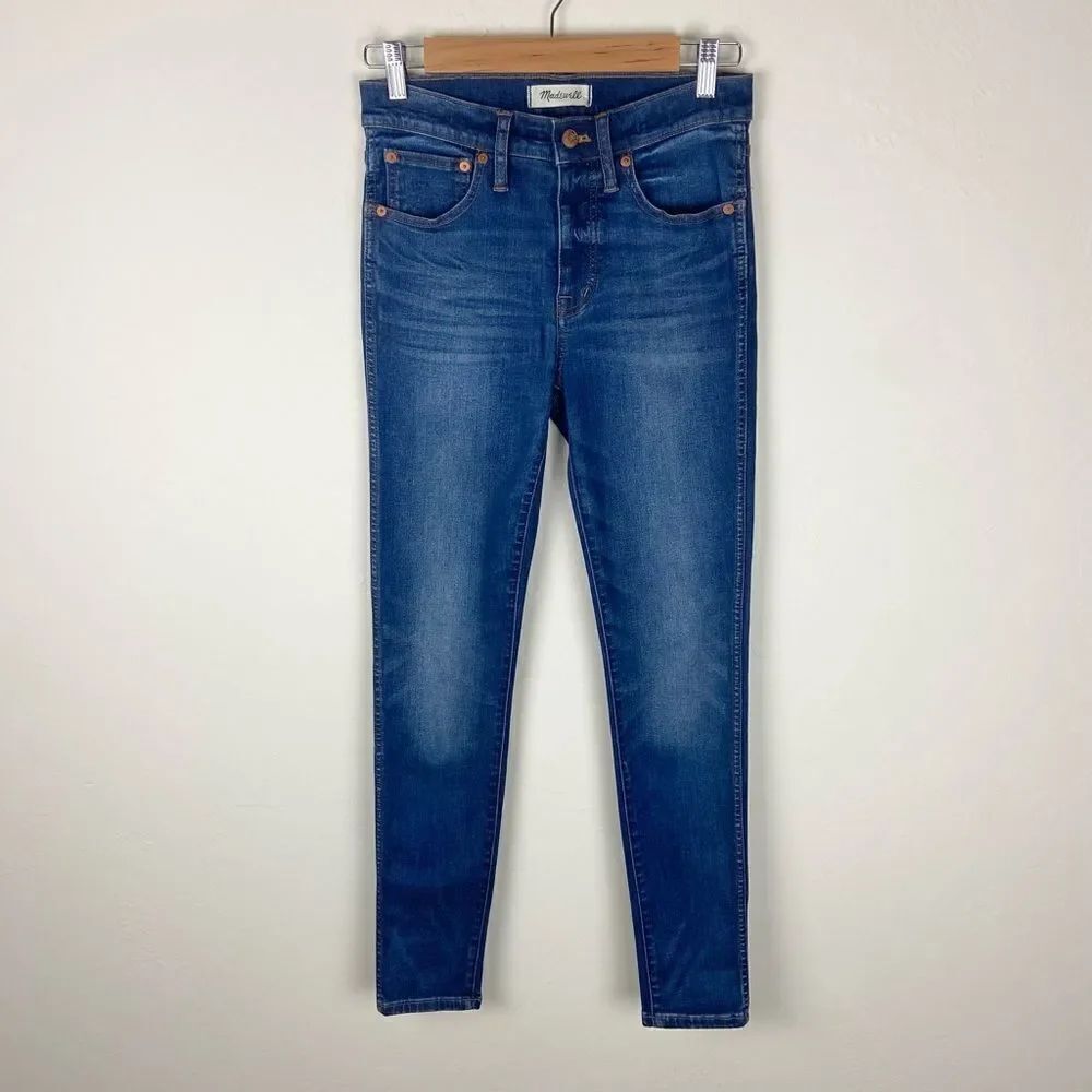 Madewell 9” High-Rise Skinny Jean - Patty Wash - Picture 2 of 8